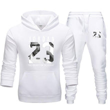 Load image into Gallery viewer, New 2019 Brand Tracksuit Fashion JORDAN 23 Men Sportswear Two Piece Sets Cotton Fleece Thick hoodie+Pants Sporting Suit Male 3XL