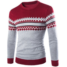 Load image into Gallery viewer, 2020 New Autumn Winter Round Neck Pullover Men Slim Fit Knitted Sweater Pull Homme Jersey Hombre Mens Sweaters Fall Knitwear
