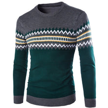 Load image into Gallery viewer, 2020 New Autumn Winter Round Neck Pullover Men Slim Fit Knitted Sweater Pull Homme Jersey Hombre Mens Sweaters Fall Knitwear
