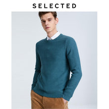 Load image into Gallery viewer, SELECTED Men's O-Neck Winter Sweater Pure Color Business-casual Knit Pullovers Clothes S | 419425513