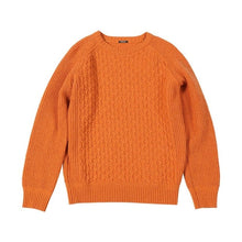 Load image into Gallery viewer, SIMWOOD 2019 Autumn Winter New cable-knit sweater men raglan design core yarn anti-pilling knitwear high quality plus size 732
