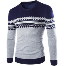 Load image into Gallery viewer, 2020 New Autumn Winter Round Neck Pullover Men Slim Fit Knitted Sweater Pull Homme Jersey Hombre Mens Sweaters Fall Knitwear
