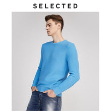 Load image into Gallery viewer, SELECTED Men's O-Neck Winter Sweater Pure Color Business-casual Knit Pullovers Clothes S | 419425513
