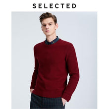 Load image into Gallery viewer, SELECTED Men's O-Neck Winter Sweater Pure Color Business-casual Knit Pullovers Clothes S | 419425513
